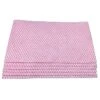 Monarch Brands Non Woven Food Service Towel, Pink & White, 200/Ct (NWW-PFSW-200)