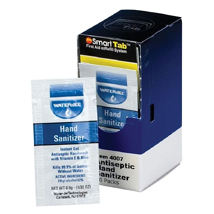 First Aid Only Antiseptic Hand Sanitizer Packets, 10/Box (FAE-4007) - Image 4