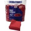 Monarch Brands Red Shop Towel, 50 Pack
