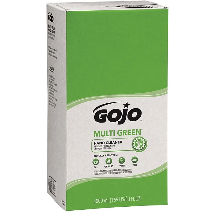 Gojo PRO 5000 Multi Green Hand Cleaner Refill, Citrus, 5000 Ml, 2/Case