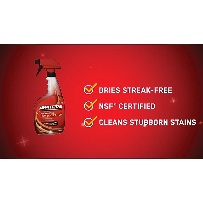 Spitfire® Professional All Purpose Power Cleaner, 32 Oz. Spray Bottle (CBD540038) - Image 2