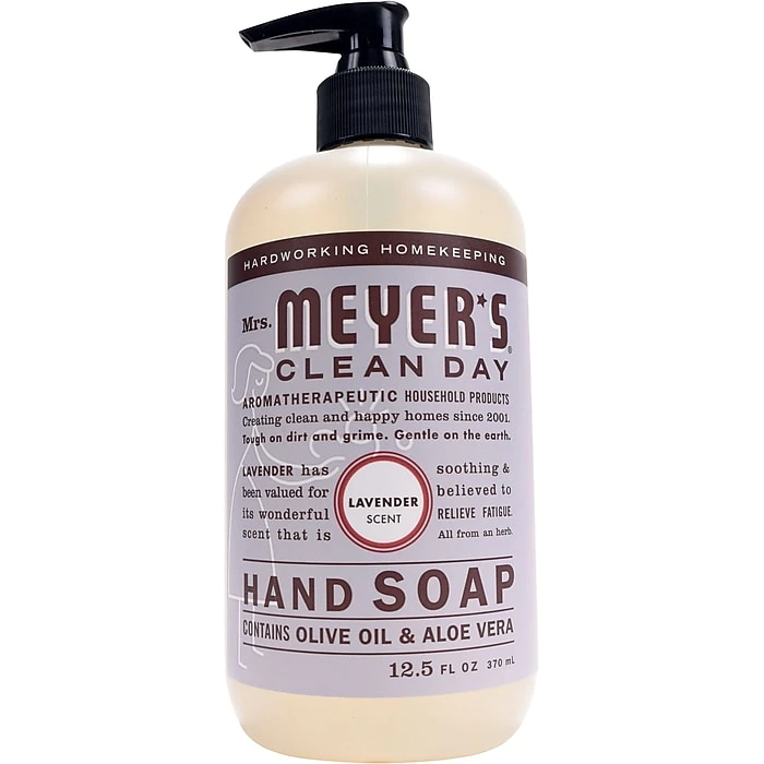 Mrs. Meyer's Clean Day Hand Soap, Lemon Verbena, 12.5 Fl Oz (651321) - Image 4