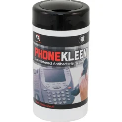 Advantus Read Right PHONEKLEEN RR1403 Phone Cleaning Wipes, 50/Pack