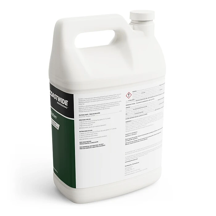 Coastwide Professional™ Glisten Liquid Dish Soap, Lemon, 128 Oz., 4/Carton (CW850001-A) - Image 3