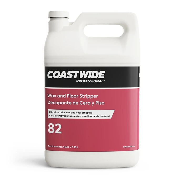 Coastwide Professional™ Floor Stripper Wax And Finish Remover #82, 3.78L, 4/Carton (CW820001-A)
