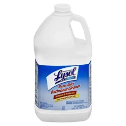 Professional Lysol Disinfectant Heavy Duty Bathroom Cleaner, Fresh Lime, 128 Oz. (36241-94201)
