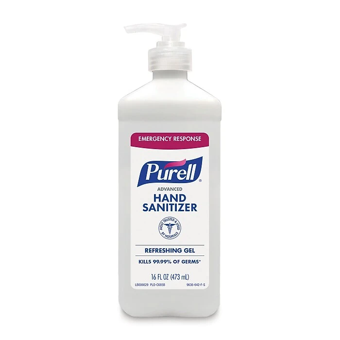 PURELL Advanced Instant Hand Sanitizer, 16 Oz Pump Bottle (9636-12-P EA) - Image 8