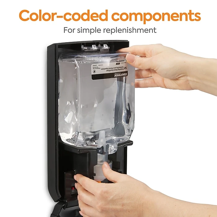 Coastwide Professional™ J-Series Foam Hand Soap, Fragrance-Free, 1200 ML, 2/Carton (CWJSR-FRG) - Image 5