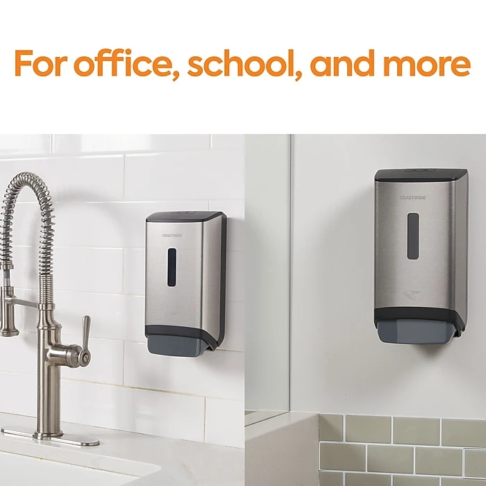 Coastwide Professional™ J-Series Foam Hand Soap, Fragrance-Free, 1200 ML, 2/Carton (CWJSR-FRG) - Image 6