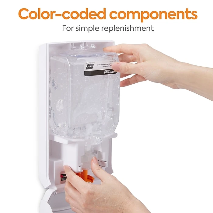 Coastwide Professional™ 70% Alcohol Gel Hand Sanitizer Refill For J-Series, 1200 ML, 2/Carton (CWJSR-HSG) - Image 5
