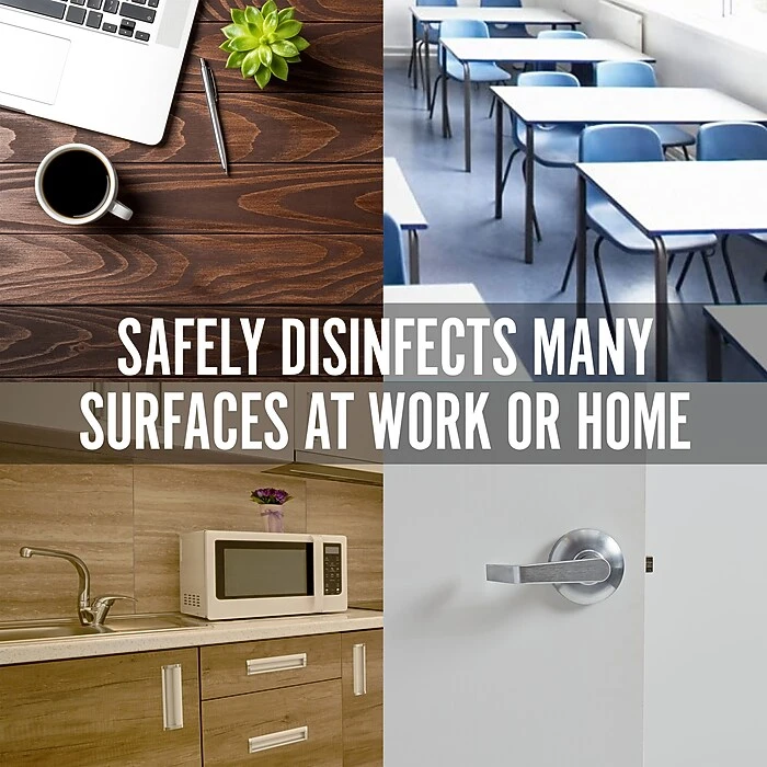 Perk™ Disinfecting Wipes, Fresh & Lemon Scent, 35 Wipes/Container, 3/Pack (PK56666) - Image 6