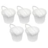 Unimed Defender ES Plastic Bucket, White, 5/Box (JPWP515T38)