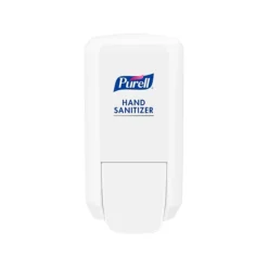 Purell CS2 Push-Style Hand Sanitizer Dispenser, White, For 1000 ML PURELL® CS2 Hand Sanitizer Refills, (4121-06)