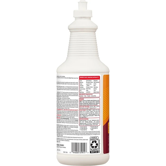 Clorox CloroxPro Disinfecting Bio Stain & Odor Remover Pull Top, 32 Oz. (31911) - Image 4