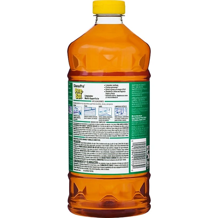 CloroxPro™ Pine-Sol® Disinfectant Multi-Surface Cleaner, Original Pine, 60 Ounces (41773) (Package May Vary) - Image 7