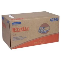 WypAll L10 Single Fold Wipers, 1-Ply, 250 Sheets/Box (42346)
