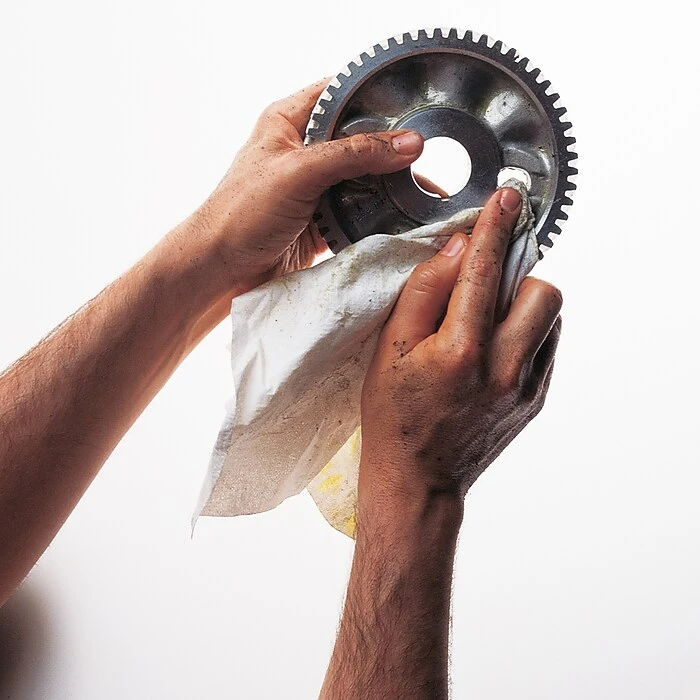 Wypall X80 Hydroknit Wipes, 1/4-Fold, 12 1/2 X 13, White, 50/Bx, 4 Boxes/Ct - Image 5