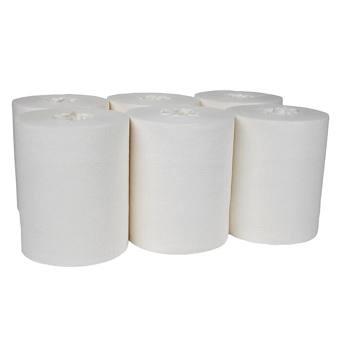 Kimtech WetTask Polypropylene Wipers, White, 90/Roll, 6 Rolls/Carton (06471) - Image 8