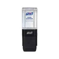 PURELL® ES1 Dispenser Starter Kit, Push-Style Hand Sanitizer Dispenser, 450 ML Gel Refill Included, Graphite (4424-D6)