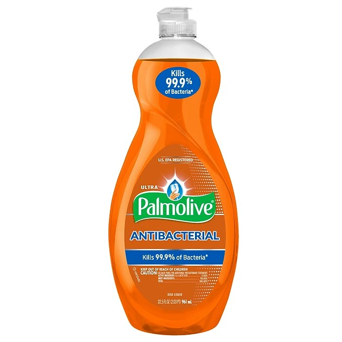 Palmolive® Palmolive Ultra Antibacterial Liquid Dish Soap, Orange, 32.5 Oz. (US04274A)