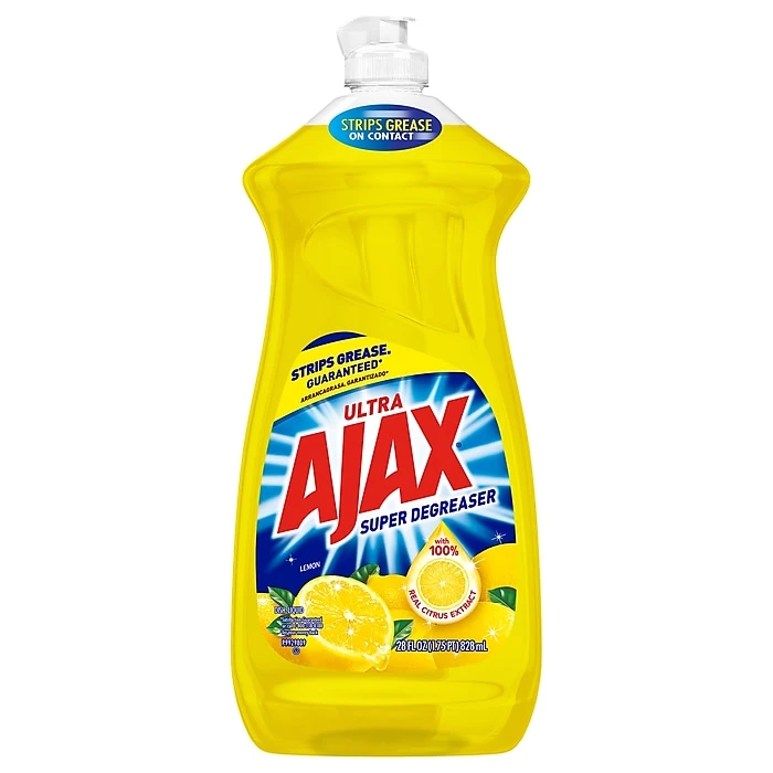 Ajax® Ajax Super Degreaser Liquid Dish Soap, Lemon, 28 Oz. (144673)