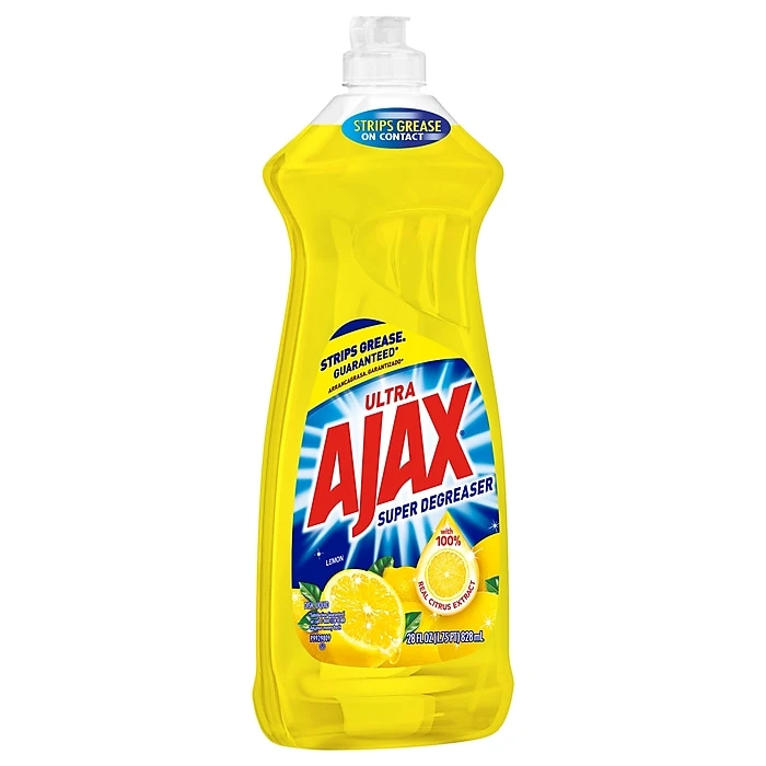 Ajax® Ajax Super Degreaser Liquid Dish Soap, Lemon, 28 Oz. (144673) - Image 2