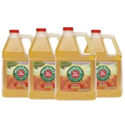 Murphy Oil Soap Wood Cleaner, Original, 128 Fl Oz., 4/Carton (101103)