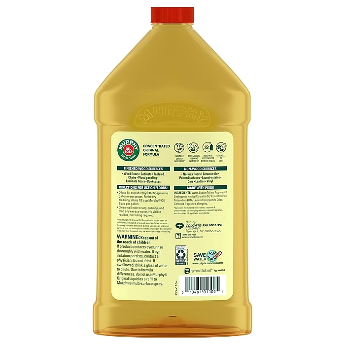 Murphy Oil Soap Wood Cleaner, Original, 32 Fl Oz. (2711236) - Image 3
