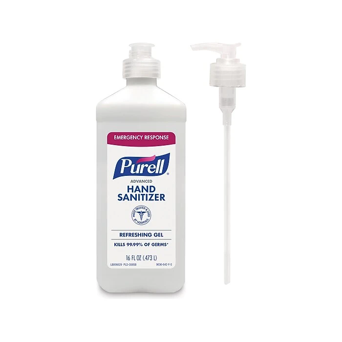 PURELL Advanced Instant Hand Sanitizer, 16 Oz Pump Bottle (9636-12-P EA) - Image 3