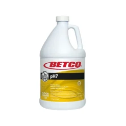 Betco PH7 Floor Cleaner, Lemon Scent, 1 Gal., 4/Carton (1380400CT)