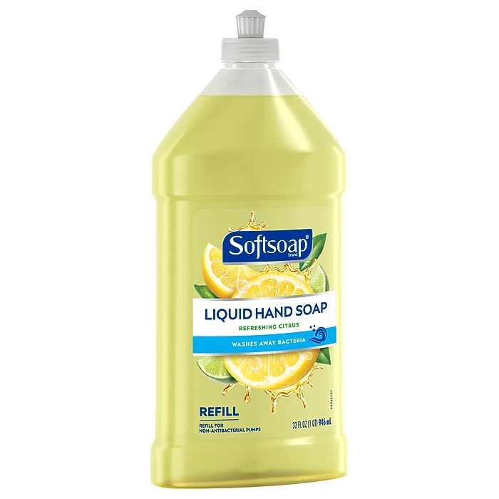 Softsoap Pulltop Liquid Hand Soap, Refreshing Citrus, 32 Fl. Oz. (US07337AX) - Image 2