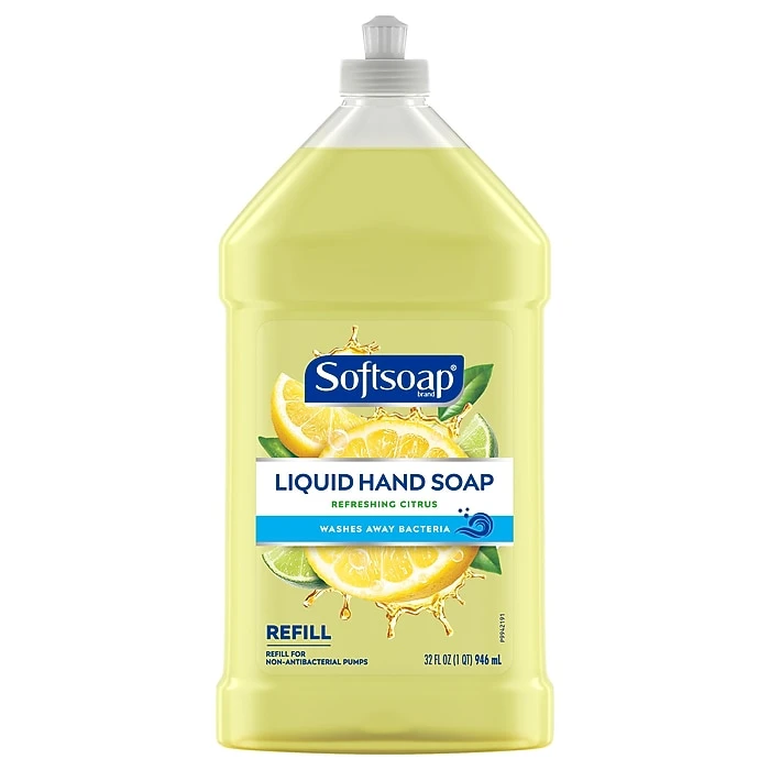 Softsoap Pulltop Liquid Hand Soap, Refreshing Citrus, 32 Fl. Oz. (US07337AX)