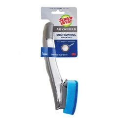 3M Scotch-Brite™ Advanced Soap Control Non-Scratch Dishwand, Blue, 1/Pack (451U-4)