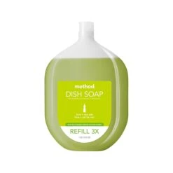Method Liquid Dish Soap Refill, Lime + Sea Salt, 54 Oz. (10575)