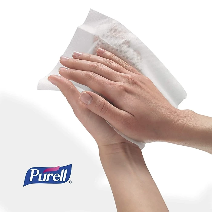 PURELL Hand Sanitizing Wipes Refill For PURELL High Capacity Wall And Floor Stand Wipes Dispenser, 1200/Wipes, 2/Pack (9118-02) - Image 4