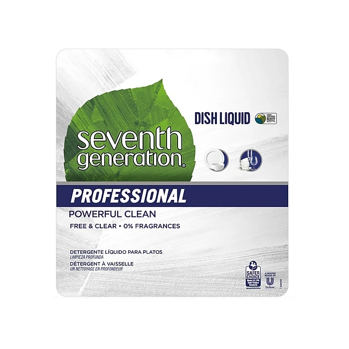 Seventh Generation Professional Liquid Dish Soap, 128 Oz., 1 Gal., 2/Carton (SEV44944) - Image 4