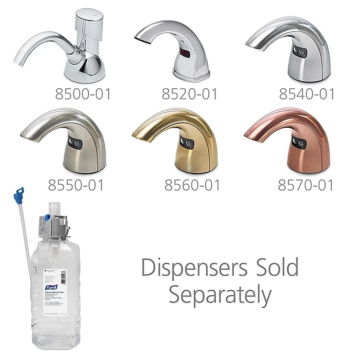 Purell Professional Mild Foam Soap, 1500 ML Refill, Fragrance-Free, 4/Carton (8565-04) - Image 3