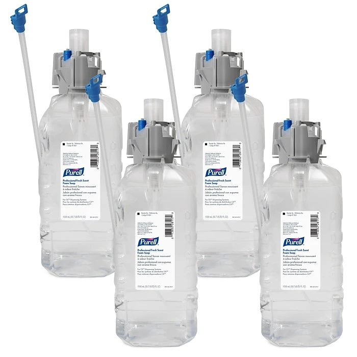Purell Professional CX Foam Soap, 1500 ML , Fresh Scent, 4/Carton (8561-04)