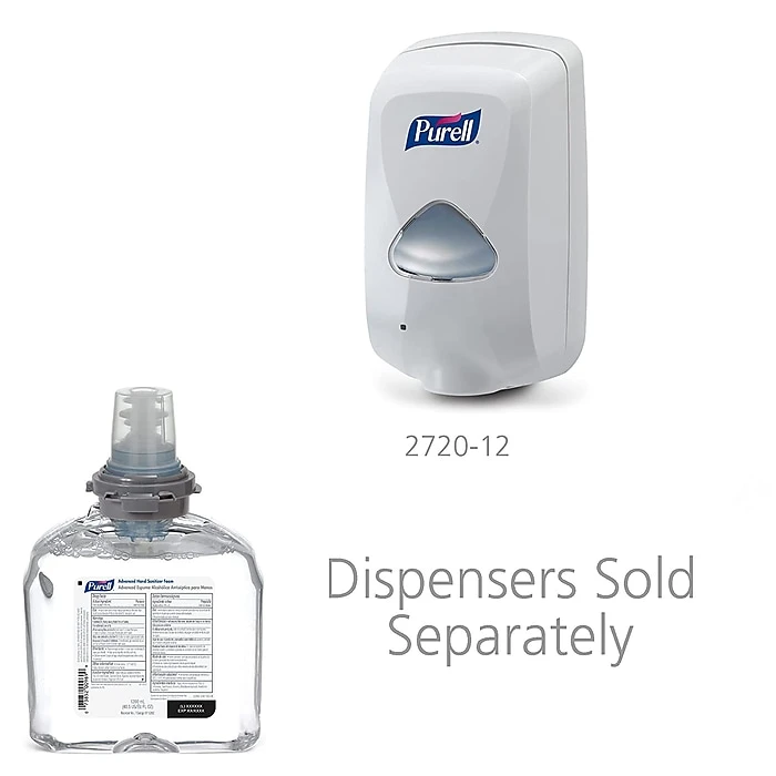 Purell Advanced Foaming Hand Sanitizer Refill For TFX™ Touch-Free Dispenser, 1200 ML., 2/Carton (5392-02) - Image 4