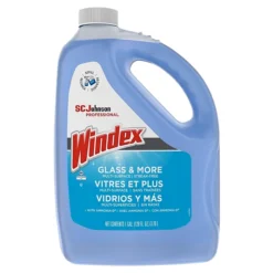 Windex Glass Cleaner With Ammonia-D, Floral, 128 Oz., 4/Carton (696503)