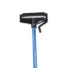Malish 60” Blue Quick-Release Fiberglass Mop Handle (54660) - Fits 20 Oz. Blue Looped-End Mop Head