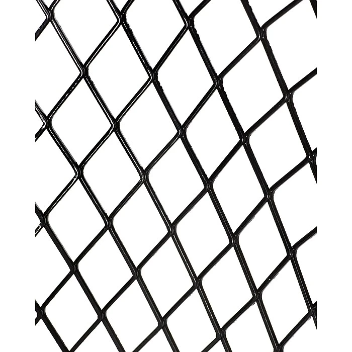 Alpine Industries Outdoor Trash Can, 48 Gallon, Metal Mesh (473-48-BLK) - Image 4