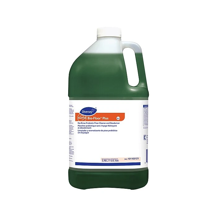 Diversey Suma Bio-Floor Plus Deodorizing Floor Cleaner, 1 Gal., 4/Pack (101103121CT)