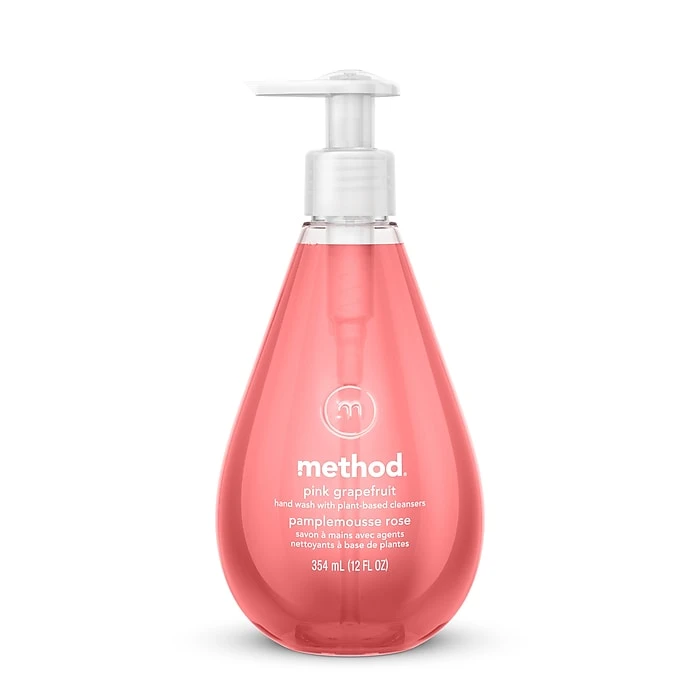 Method Liquid Soap, Pink Grapefruit, 12 Oz. (MTH00039)