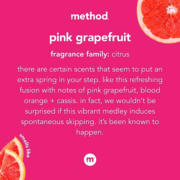 Method Liquid Soap, Pink Grapefruit, 12 Oz. (MTH00039) - Image 3