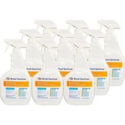 Clorox® Broad Spectrum Quaternary Disinfectant Cleaner Spray, 32 Ounces Each (Pack Of 9) (30649)