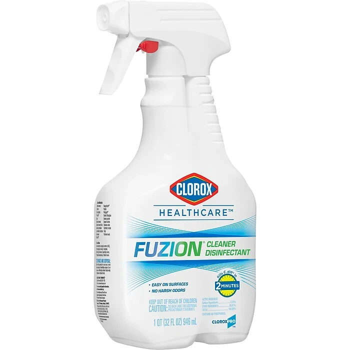 Clorox Healthcare® Fuzion® Cleaner Disinfectant, Spray , 32 Fluid Ounces (31478) (Package May Vary) - Image 7