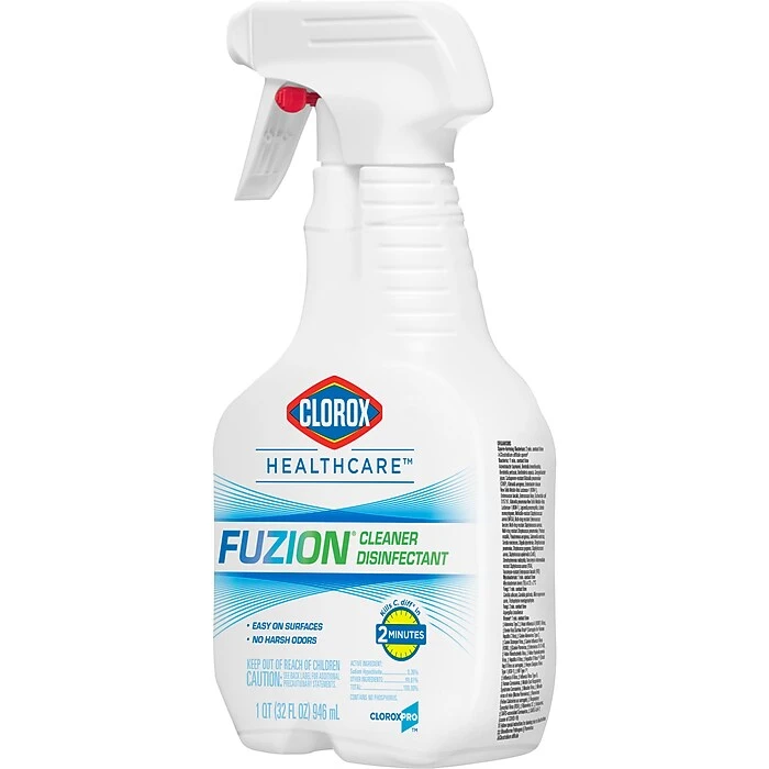 Clorox Healthcare® Fuzion® Cleaner Disinfectant, Spray , 32 Fluid Ounces (31478) (Package May Vary) - Image 8