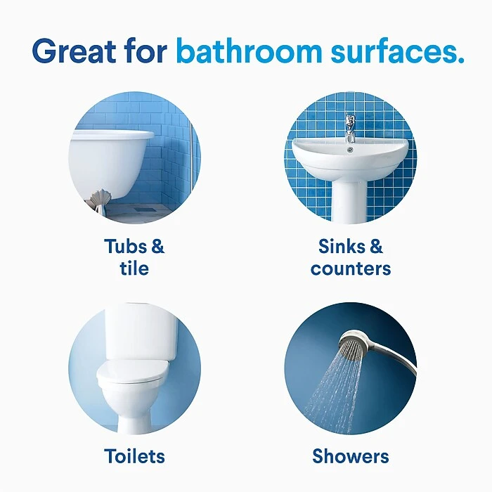 Clorox® Disinfecting Bathroom Cleaner, Bleach Free – 30 Ounce Spray Bottle (08033) - Image 6