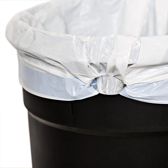 Honey-Can-Do Steel Indoor Round Step Can Trash Can With Hinged Lid, 7.92 Gallon, Silver (TRS-09074) - Image 6